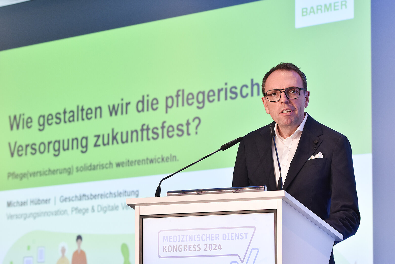 Michael Hübner, Leiter Geschäftsbereich Versorgungsinnovation, Pflege, Digitale Versorgung, Barmer