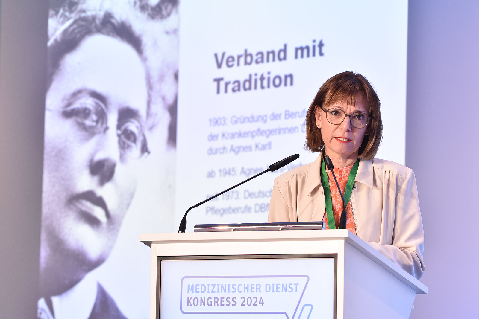 Dr. Bernadette Klapper, Bundesgeschäftsführerin Deutscher Berufsverband für Pflegeberufe